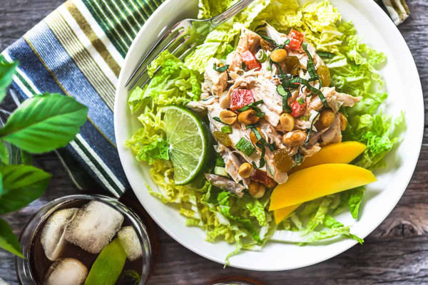 Fruited Curry Chicken Salad