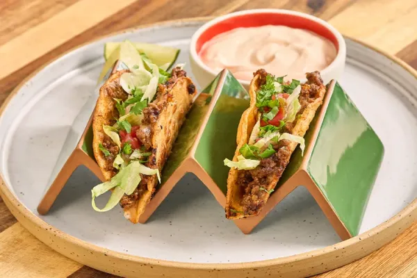 Crispy Fried Ground Beef Tacos