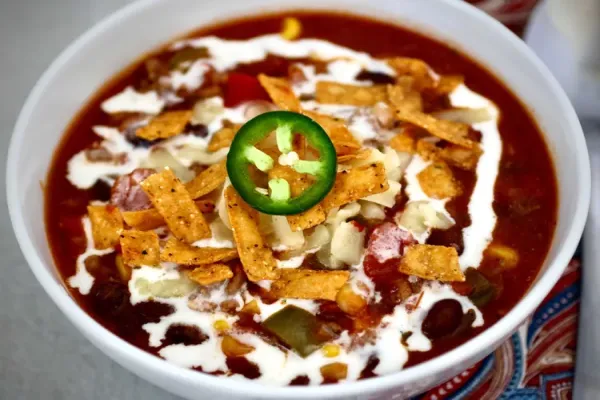 Chad's Slow Cooker Taco Soup
