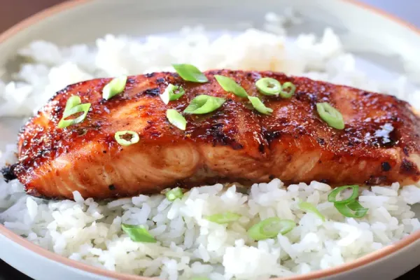 Air Fryer Hoisin Salmon