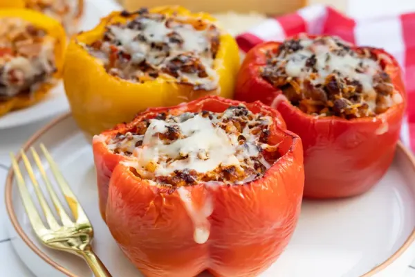 Air Fryer Stuffed Peppers