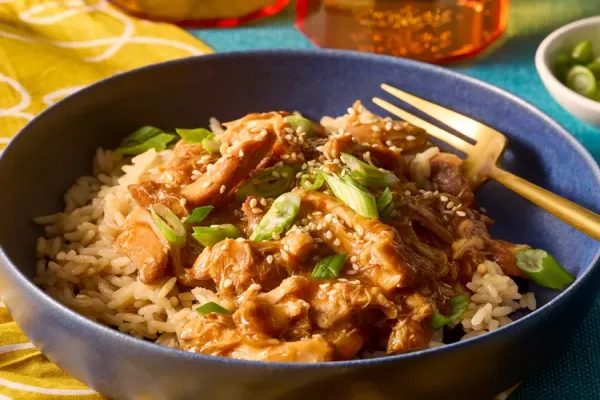 Slow Cooker Sweet Chili Sesame Chicken
