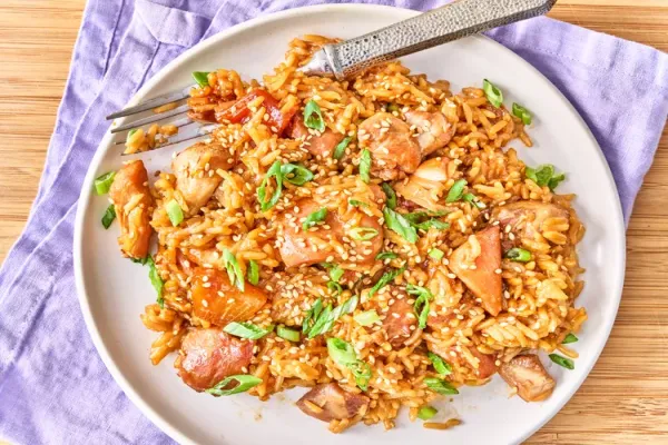 Teriyaki Chicken and Rice