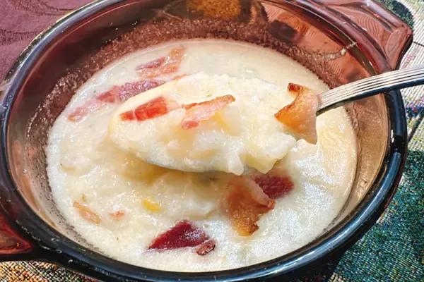 4 Ingredient Potato Soup