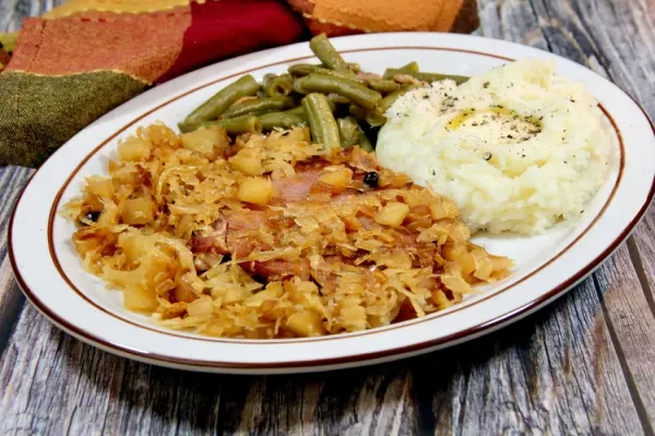 Smoked Pork Chops with Sauerkraut
