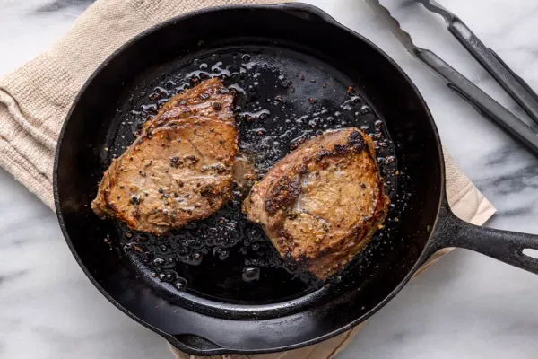 Cast Iron Pan Seared Steak