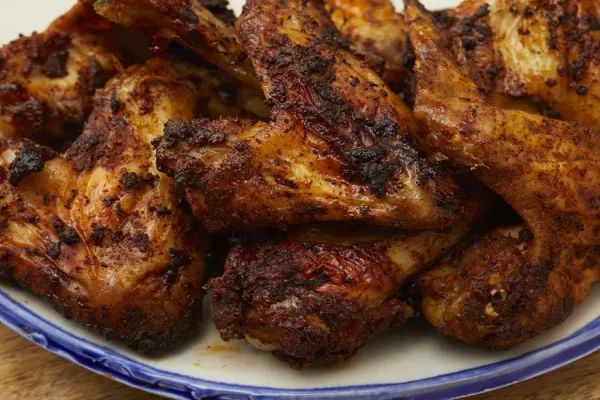 Dry Rub Air Fryer Chicken Wings