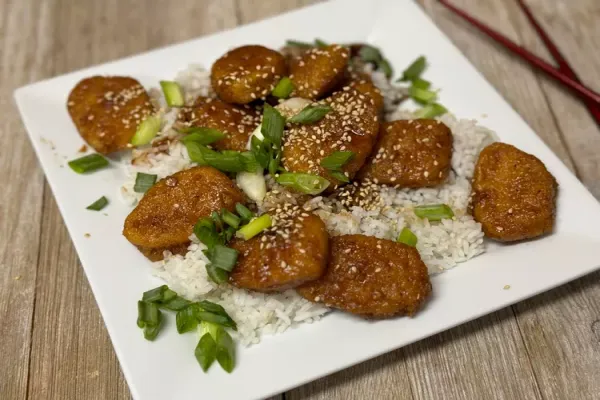 4 Ingredient Orange Chicken