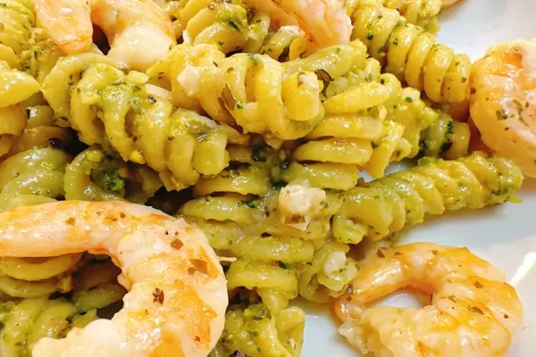 Garlic Shrimp in a Blanket