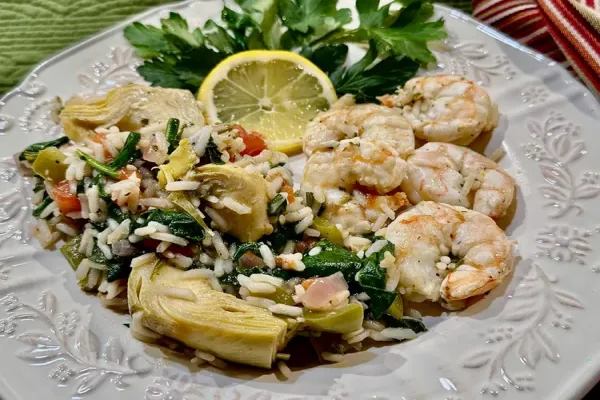 Mediterranean Shrimp and Vegetables