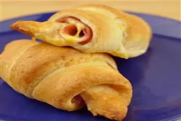 Ham and Cheese Crescent Roll Ups