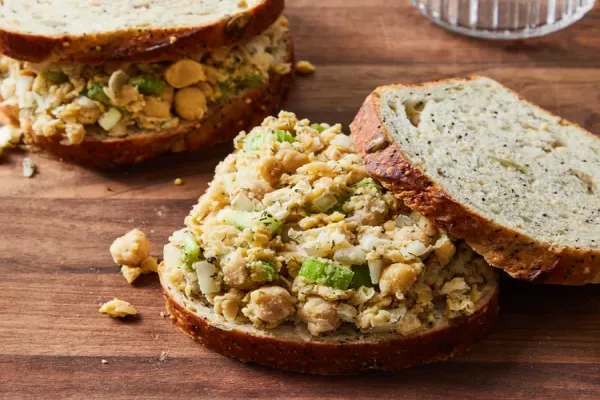 Vegetarian Chickpea Sandwich Filling