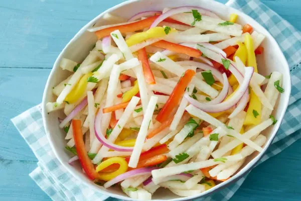 Jicama Salad with Mango and Lime