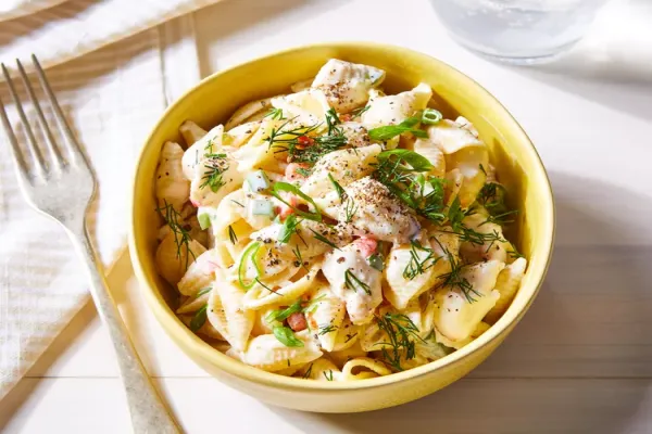 Creamy Crab and Pasta Salad