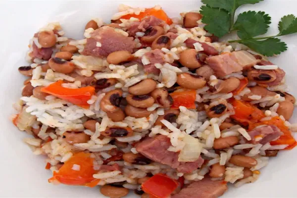 Black Eyed Peas and Rice