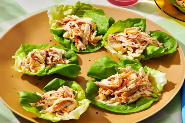 Easy Chicken Lettuce Wraps