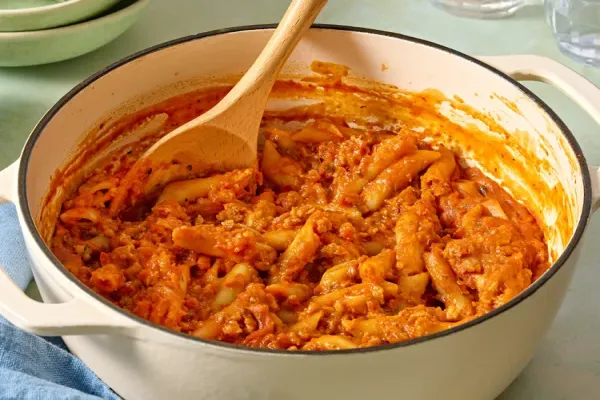 Tomato Sausage Pasta