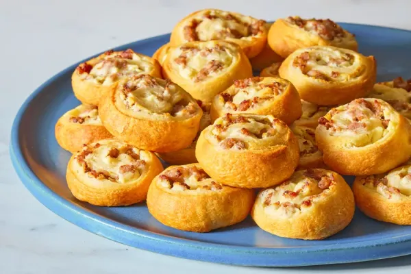 Sausage and Cream Cheese Pinwheels